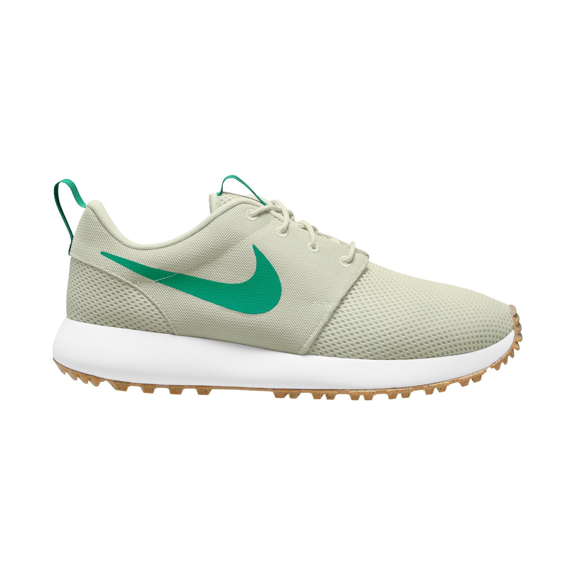 Roshe G Next Nature Spikeless Golf Shoe - Beige/Green | NIKE